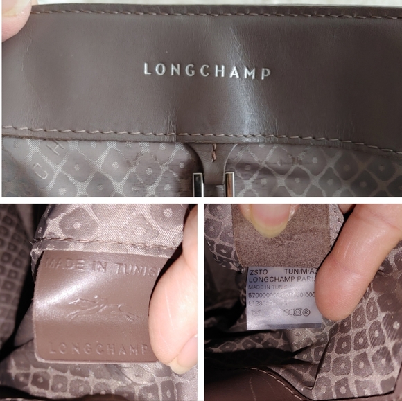 Longchamp Honore Leather Handbag - Picture 7 of 16